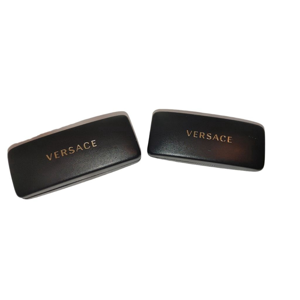 Versace Hard Shell Glasses Case x2 Large & Small